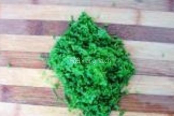 臭菜煎鸡蛋的做法图解4
