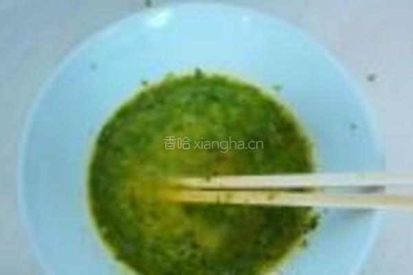 臭菜煎鸡蛋的做法图解6