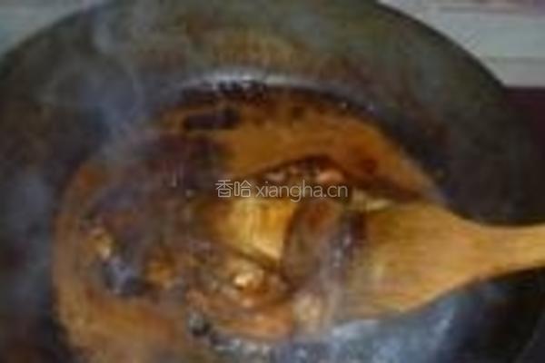 红烧鸦片鱼头的做法图解4