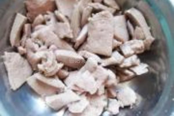猪肝菠菜汤的做法图解6