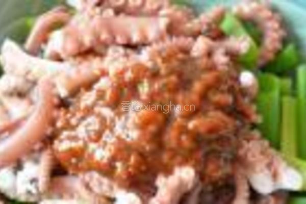 黄豆酱小葱拌八带的做法图解6