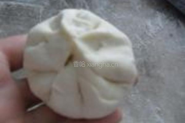 豆角肉馅发面饼的做法图解6