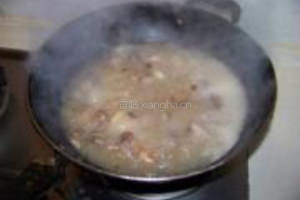 茶树菇焖鸭的做法图解5