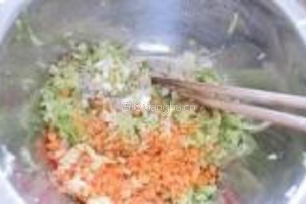 香煎萝卜丸的做法图解4
