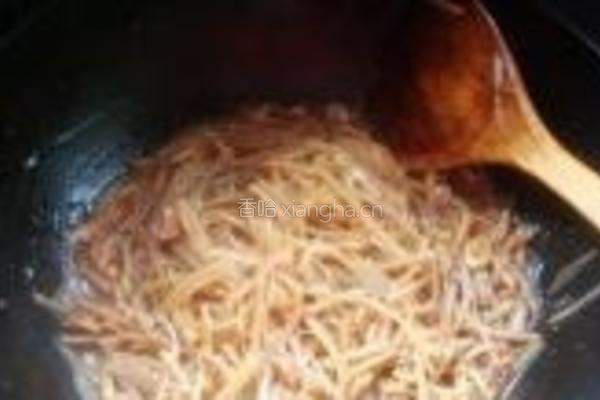 土豆丝炒肉的做法图解12