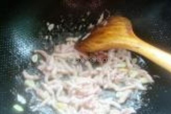 土豆丝炒肉的做法图解8
