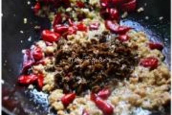 干煸四季豆的做法图解7