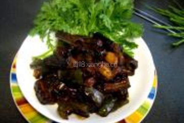 蒜爆黄鳝的做法图解8
