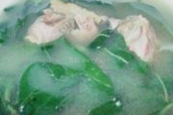 咸猪骨滚辣椒叶的做法图解6