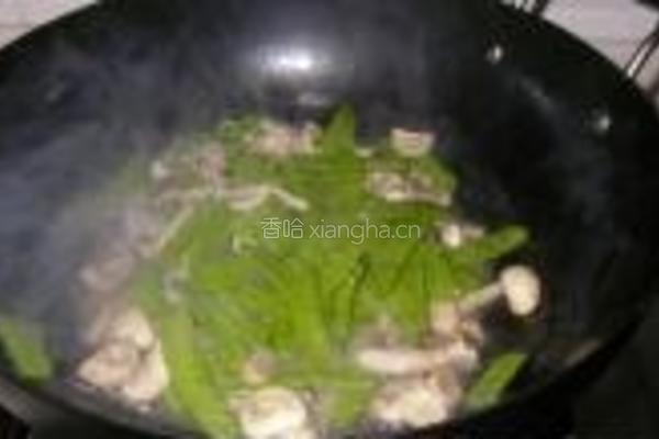 菌菇荷兰豆的做法图解4