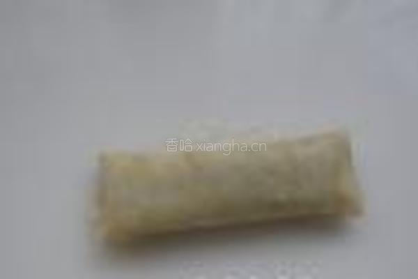 荠菜春卷的做法图解10