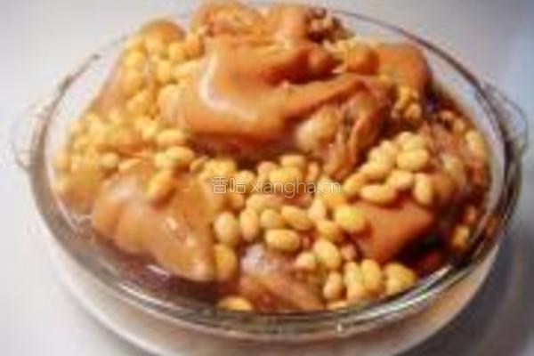 黄豆炖猪蹄的做法图解11