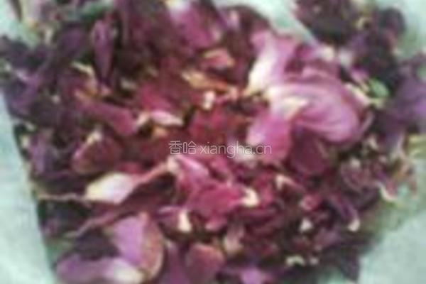 玫瑰花油饼的做法图解1