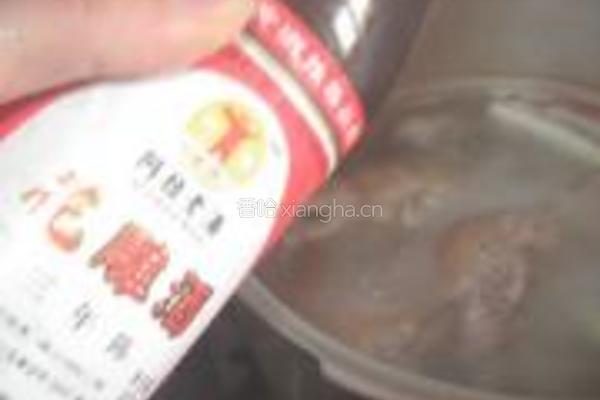 鲜蔬炖猪蹄的做法图解5
