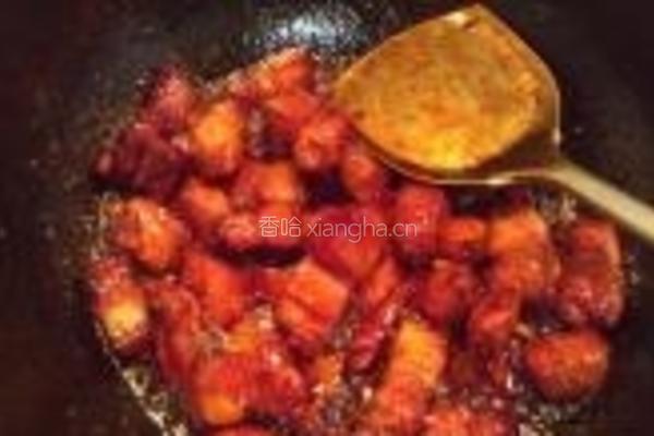 红烧肉炖莴笋的做法图解11