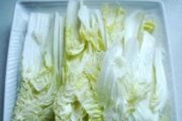 蒜香粉丝蒸白菜的做法图解8
