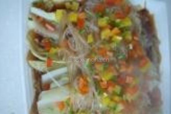 蒜香粉丝蒸白菜的做法图解14