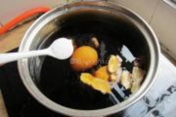 卤鸭肝湿炒粉的做法图解3