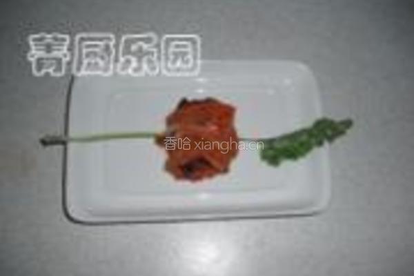 秘制泡菜五花肉卷的做法图解12