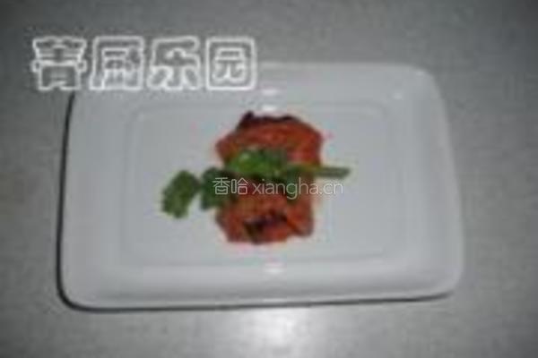 秘制泡菜五花肉卷的做法图解13