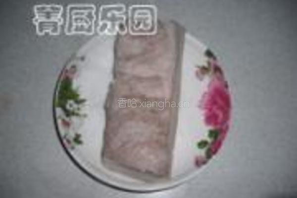 秘制泡菜五花肉卷的做法图解3