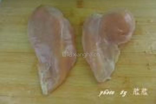 鸡肉丸子的做法图解1
