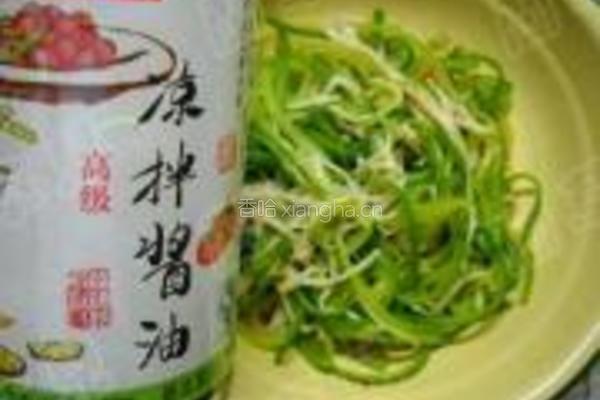 凉拌蒜苗金针菇的做法图解8