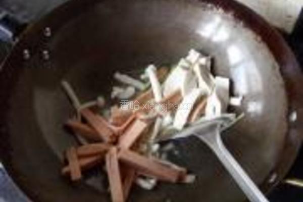 海鲜菇火腿虾汤的做法图解7