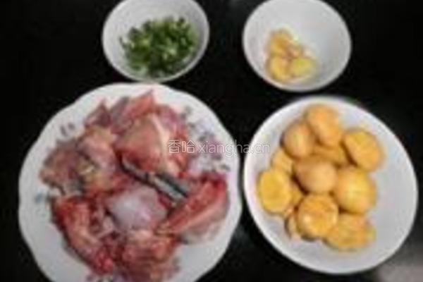 红烧栗子鸡的做法图解2
