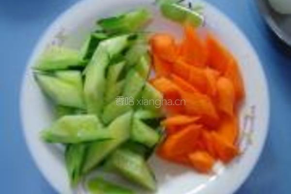 菜花鹌鹑蛋的做法图解3