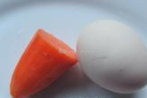 蒲公英鸡蛋炒年糕的做法图解2