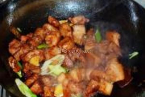 笋茸粉条红烧肉的做法图解11