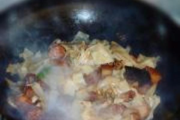 笋茸粉条红烧肉的做法图解12