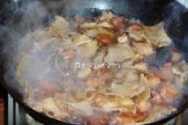 笋茸粉条红烧肉的做法图解13