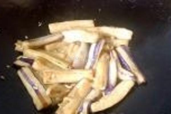 肉丝扒茄子的做法图解10