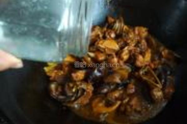香菇炒鸡的做法图解12