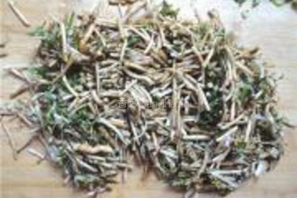 野生芦蒿炒肉丝的做法图解4