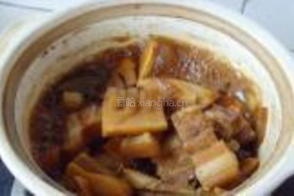 笋烧肉的做法图解10