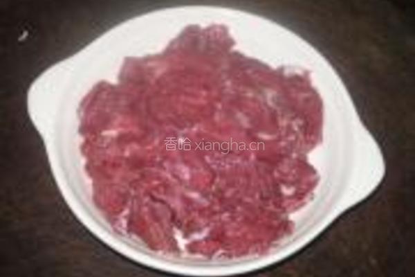 柱侯牛肉扒芥蓝的做法图解2