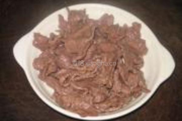 柱侯牛肉扒芥蓝的做法图解8