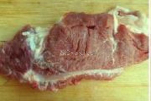 照烧酱烤牛肉的做法图解1