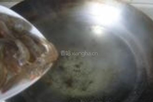 创意香芹基围虾的做法图解3
