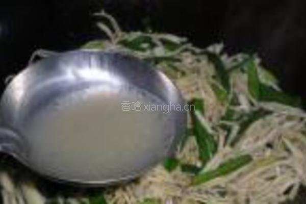 大蒜炒干丝的做法图解5