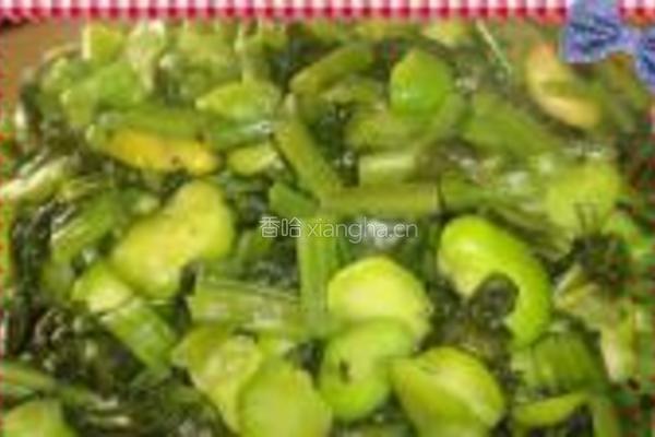 雪菜蚕豆酥的做法图解6