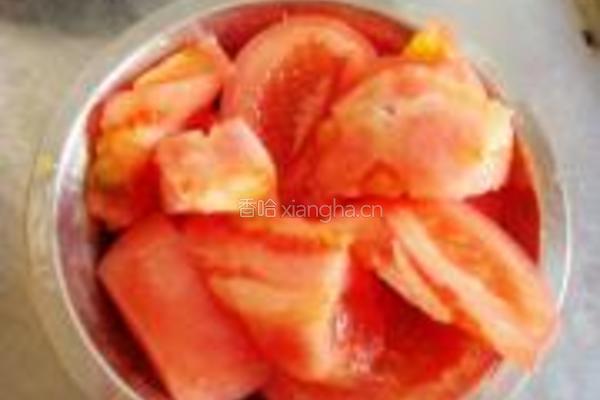 番茄香菇牛肉面的做法图解1