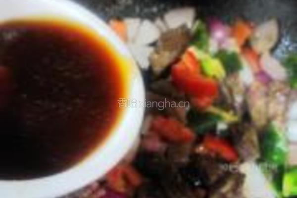 黑椒茄汁猪肝的做法图解11