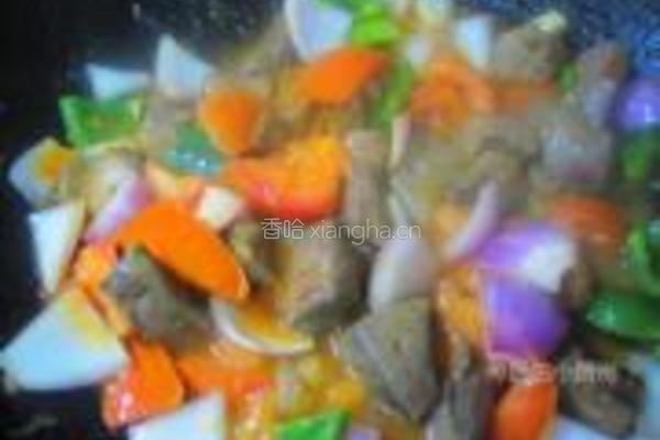 黑椒茄汁猪肝的做法图解12
