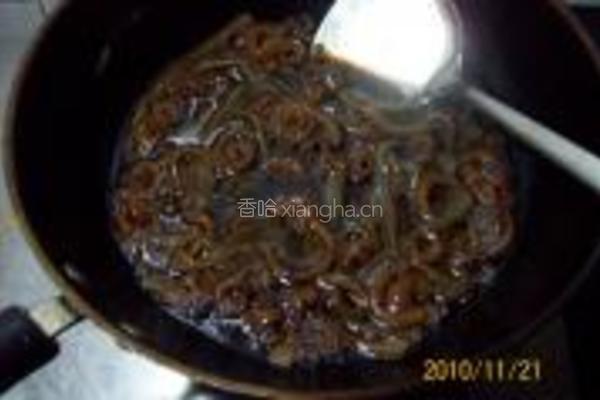 蒜皮粉条烧萝卜的做法图解16