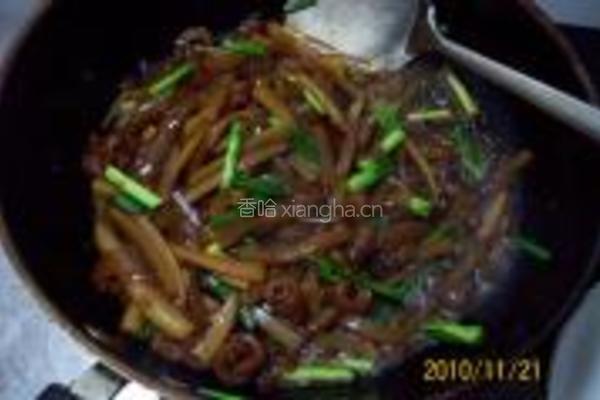 蒜皮粉条烧萝卜的做法图解22