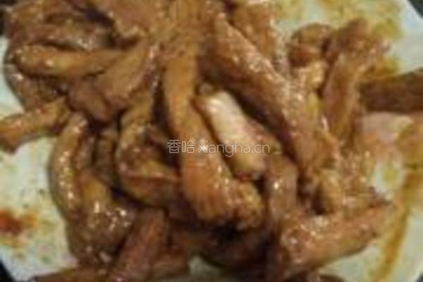 彩蔬酱烧猪柳的做法图解8